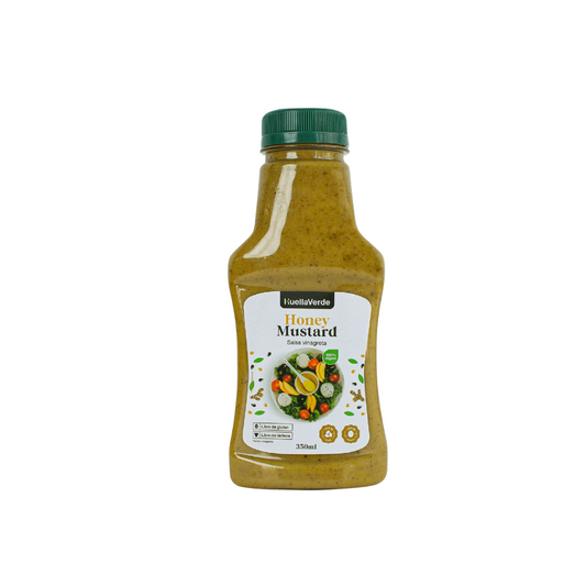 SALSA HONEY MUSTARD - HUELLA VERDE 350ML