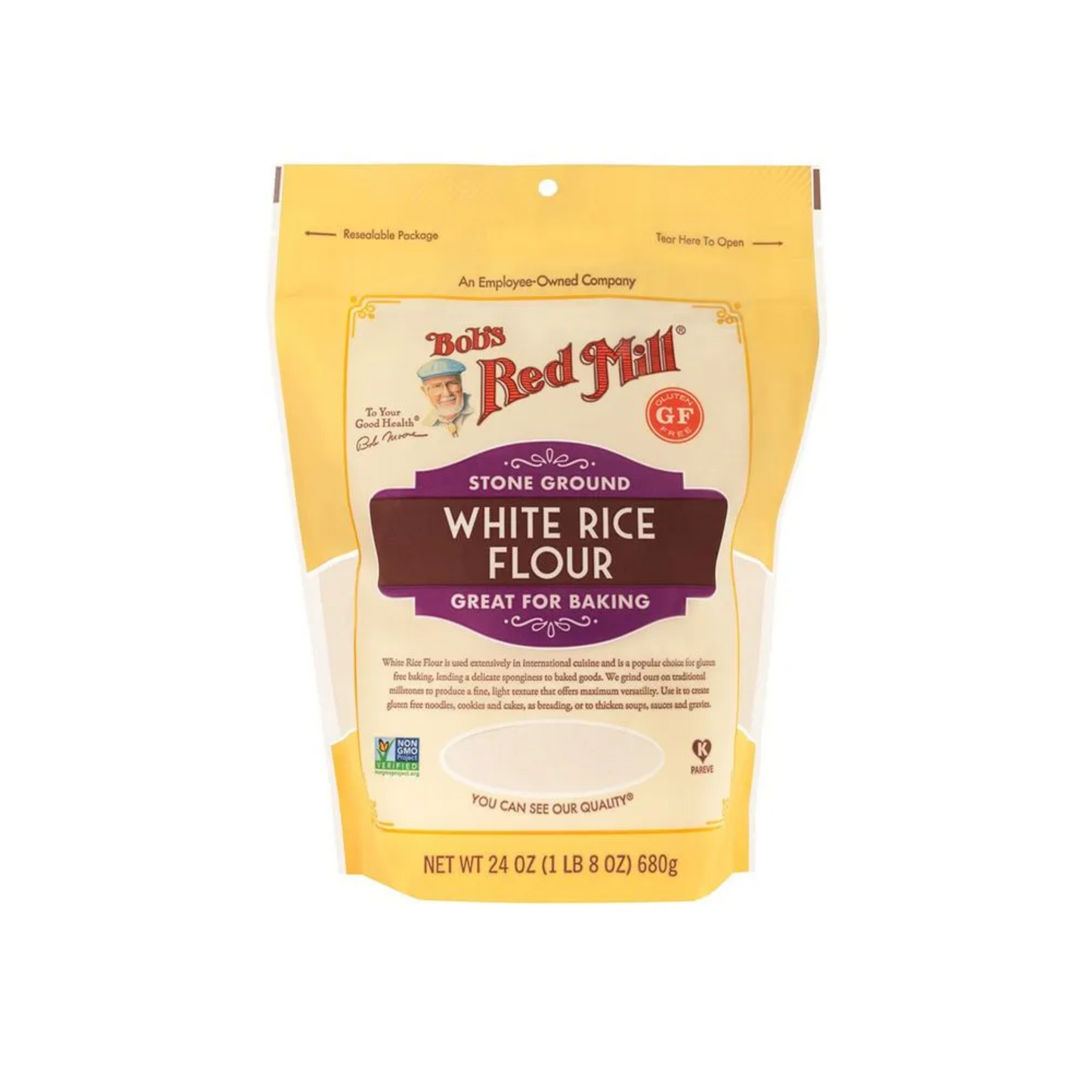 WHITE RICE FLOUR BOB'S RED MILL 680G