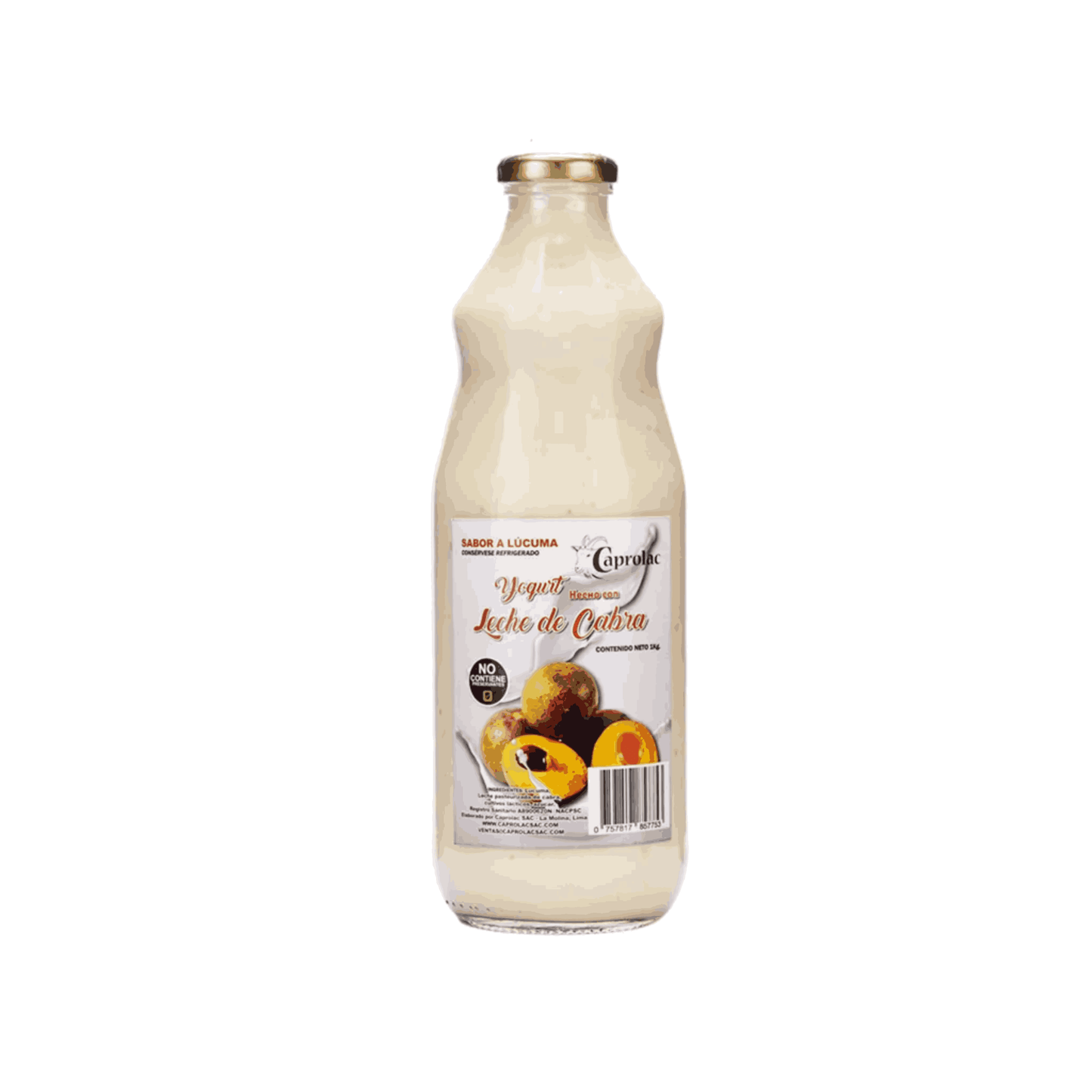 YOGURT DE CABRA SABOR LUCUMA CAPROLAC 1 KG