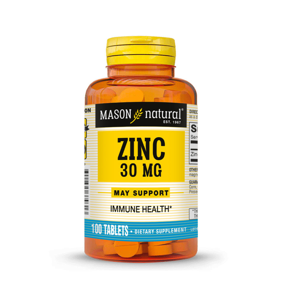 ZINC 30 MG MASON NATURAL