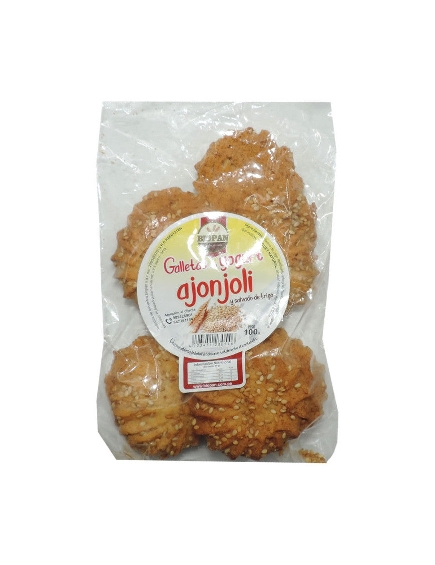 GALLETA DE YOGURT CON AJONJOLI - BIO PAN