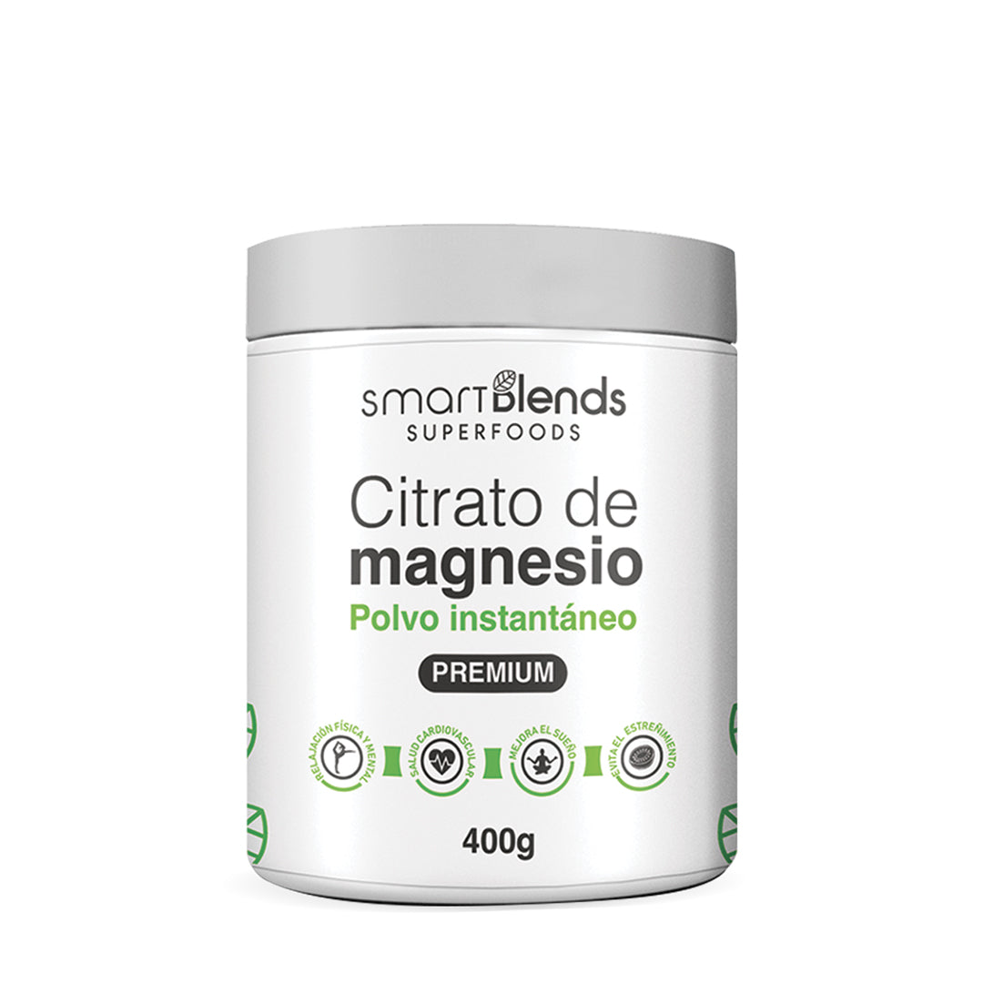 CITRATO DE MAGNESIO PREMIUM 400GR (POMO) -SMART BLENDS