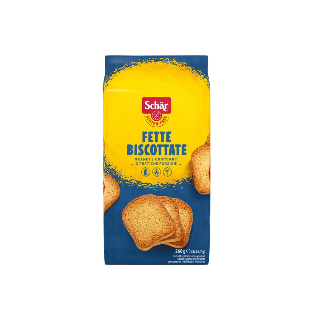 FETTE BISCOTTATE 260G SCHAR