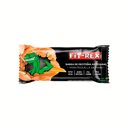 BARRA DE PROTEINA MANTEQUILLA DE MANI - FITREX