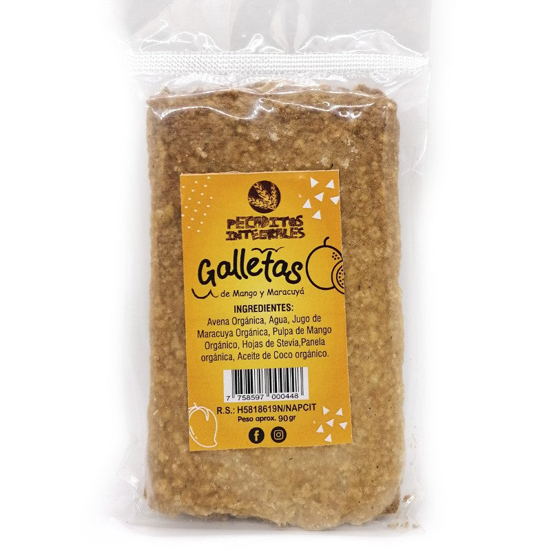 Pecaditos Integrales - Galleta de maracumango 90 gr