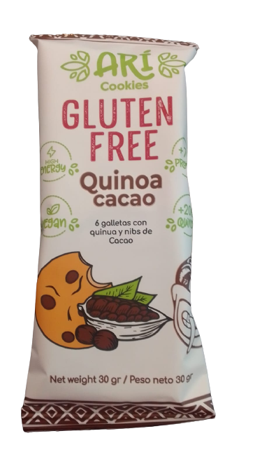 GALLETA QUINOA CACAO