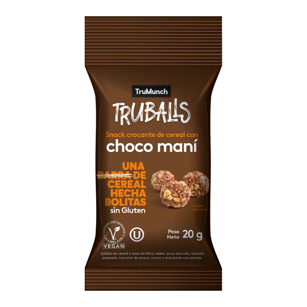 TRUBALLS CHOCOMANÍ 20G TRUMUNCH