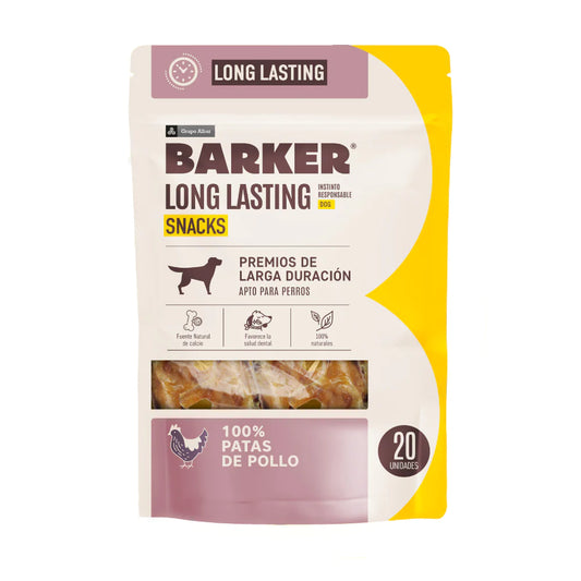 LONG LASTING - PATAS DE POLLO 20 UND BARKER